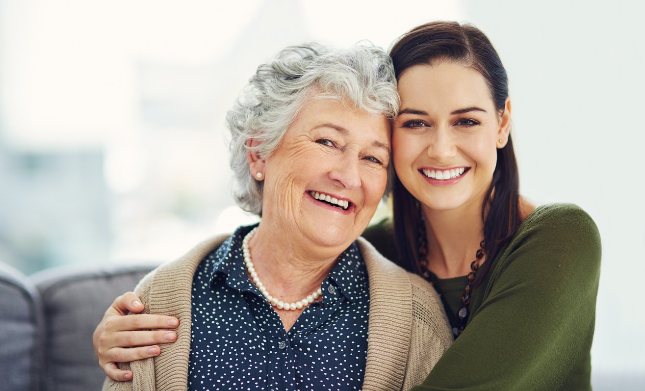 Grandma and Grand Daughter Helping Out