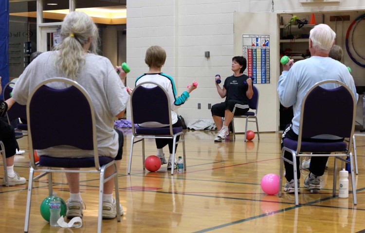 Chair fitness for seniors