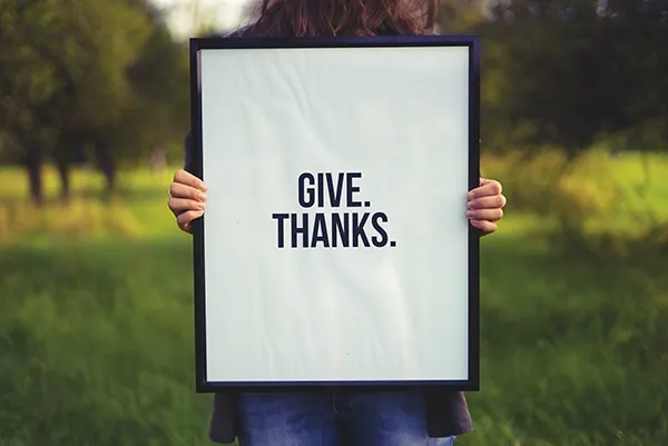 The Benefits of Being Thankful + 5 Creative Ideas to Cultivate Gratitude